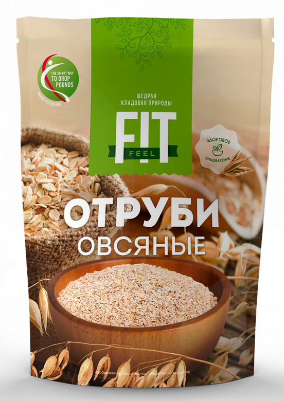 Отруби овсяные Premium Fit Parad, 400г