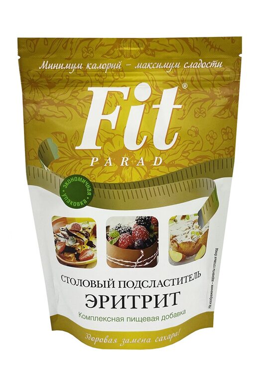 Сахарозаменитель Fit Parad Эритрит, 400г